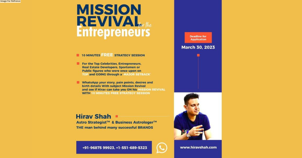 Meet Hirav Shah – The Renowned Astro Business Strategist On A Mission Revival For All Entrepreneurs